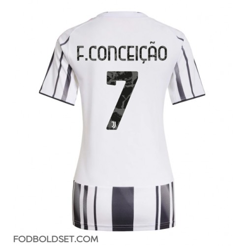 Juventus Francisco Conceicao #7 Hjemmebanetrøje Dame 2025-26 Kortærmet